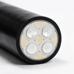 Alüminium PVC yanğına davamlı elektrik kabeli