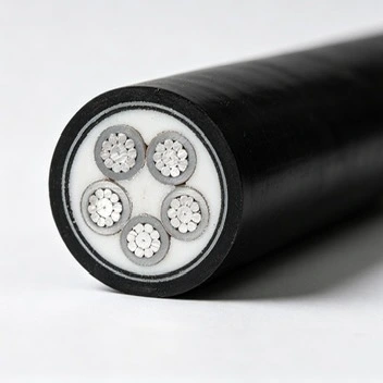 Alüminium PVC FR yanğına davamlı aşağı gərginlikli elektrik kabeli