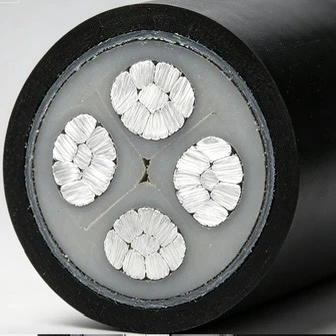 Alüminium PVC FR aşağı gərginlikli elektrik kabeli