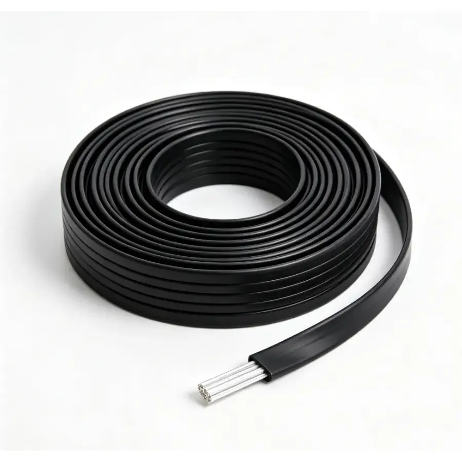 Alüminium PVC İzolyasiyalı Düz ​​Tel
