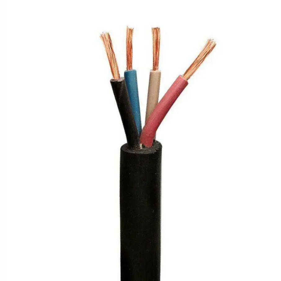 Kömür mədəni üçün yüngül çevik rezin kabel